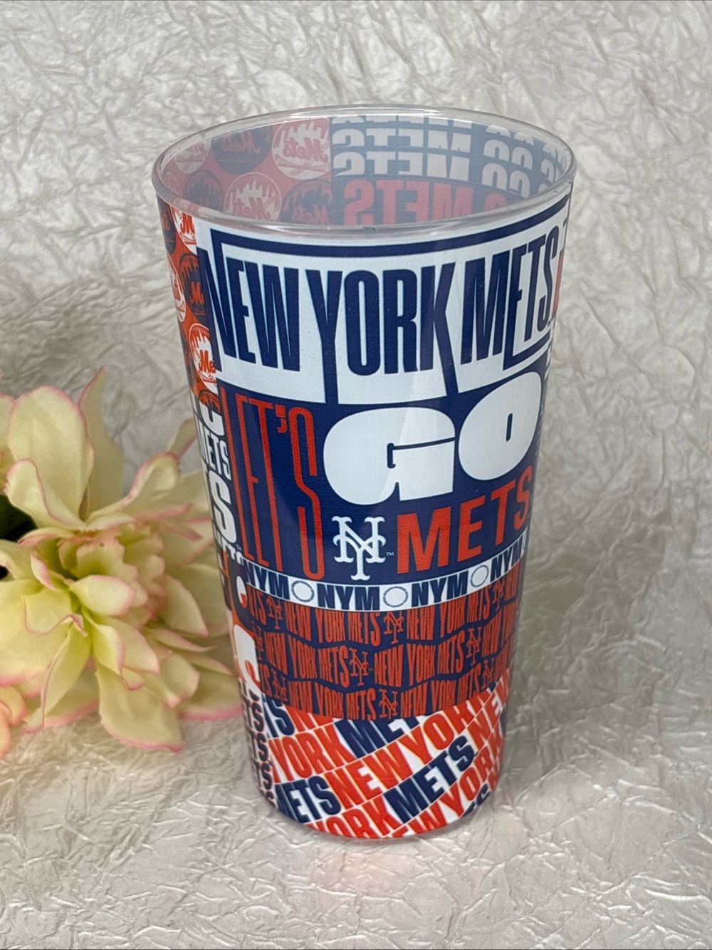New York Mets 20 oz Whirley Drink Works Souvenir Beer Cup Citi Field